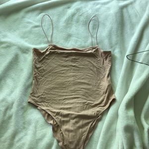Taupe bodysuit